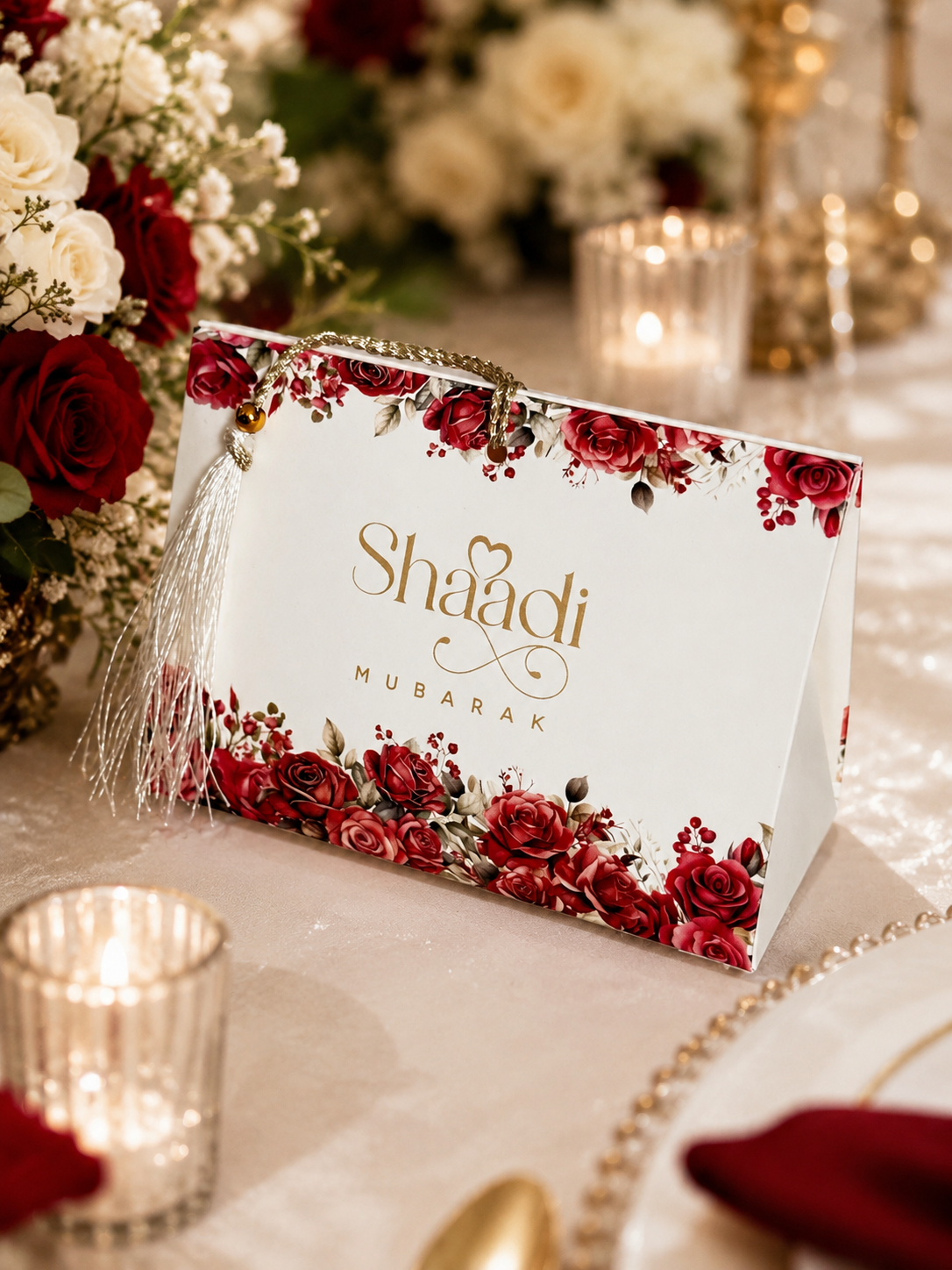 Luxury Floral Wedding Favour Boxes