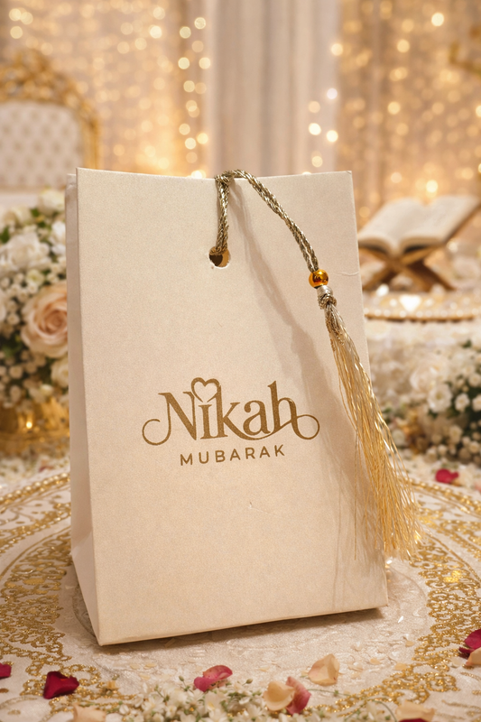 Royale Wax Seal Favour Box - Nikkah Mubarak