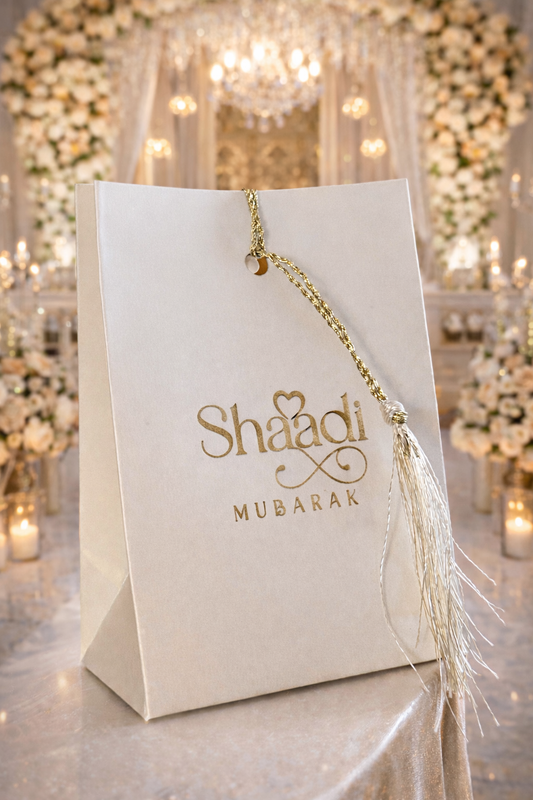 Royale Wax Seal Favour Box - Shaadi Mubarak