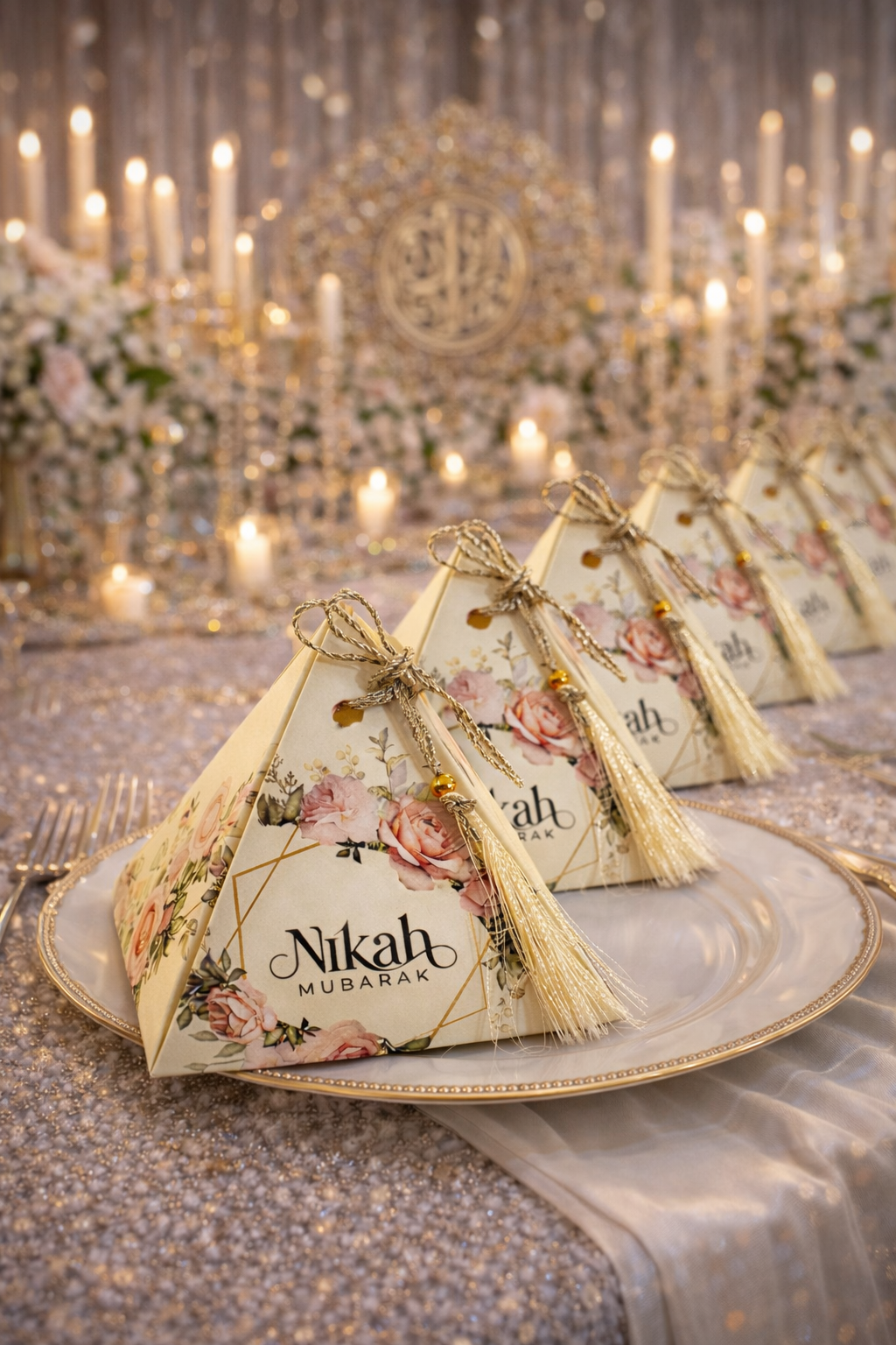 NIKKAH MUBARAK FAVOUR BOXES